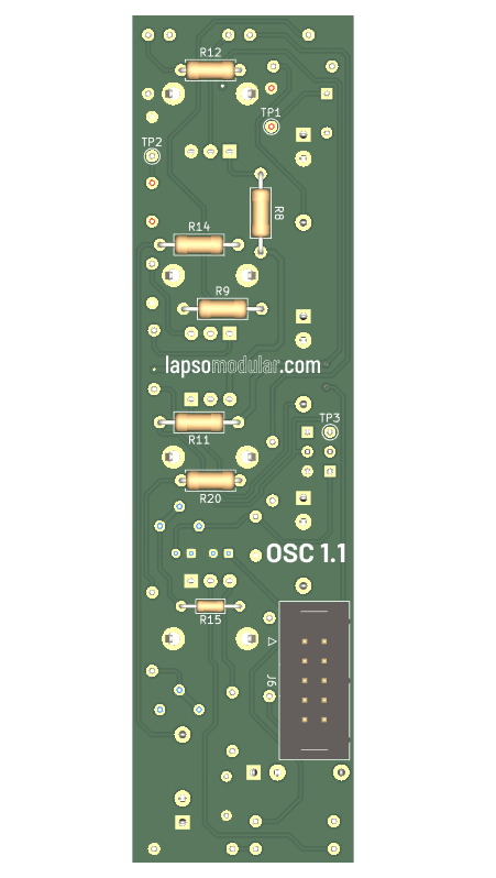 OSC 1.1, Verso da placa